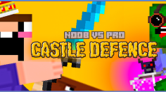 Noob vs Pro Castle Defence